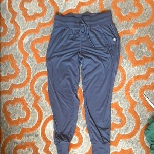 Senita Athletics Weekend Blue Jogger Sweatpants with Elastic Waistband